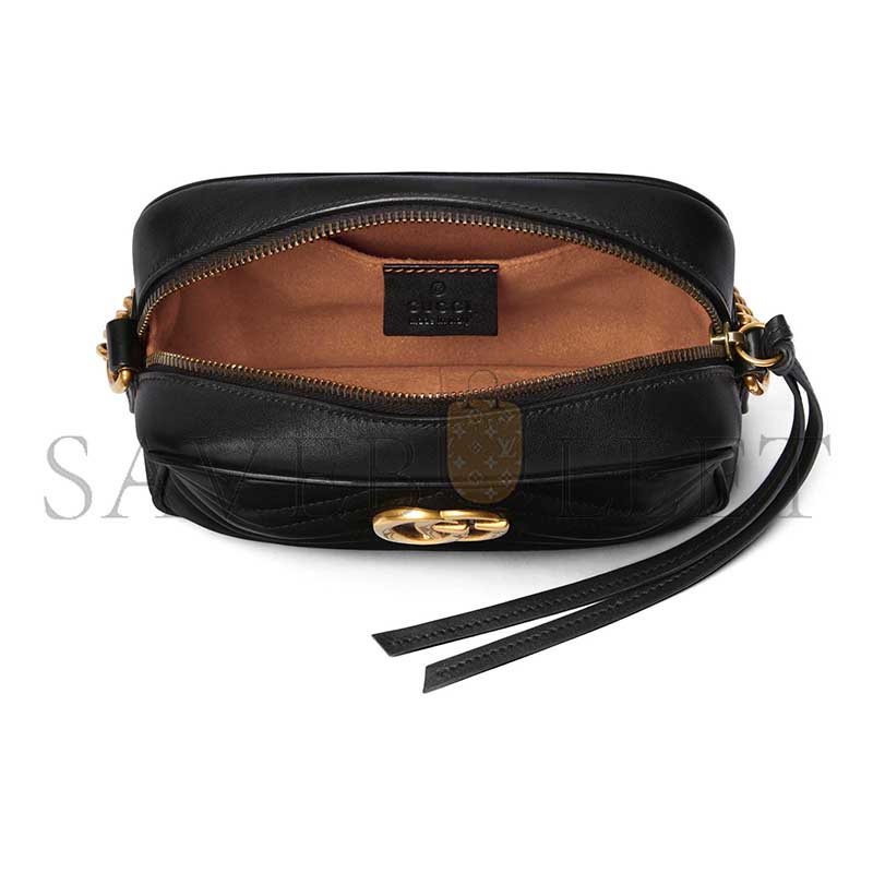 GUCCI GG MARMONT MINI CAMERA BAG 448065 (18*12*6cm)
